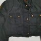 Womens Black Belstaff Cropped Toxic  Coat