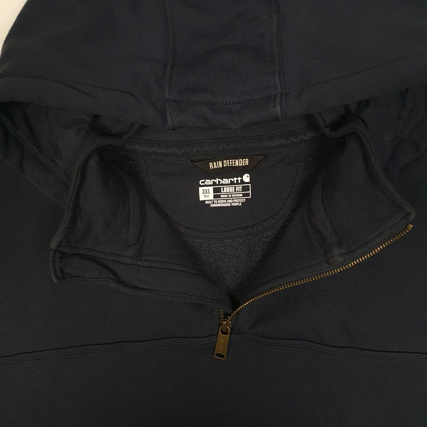Mens Navy Carhartt  Hoodie Jumper