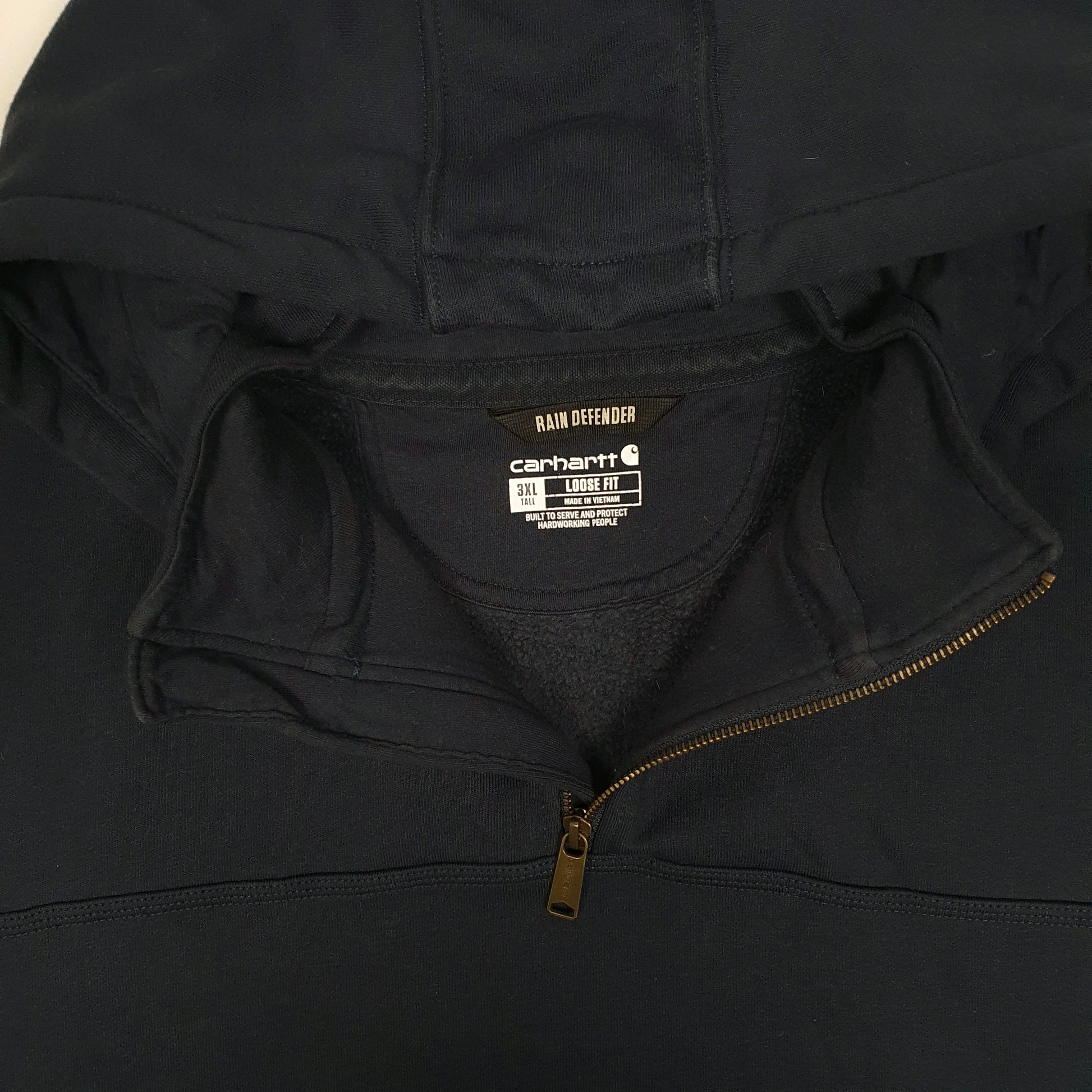 Mens Navy Carhartt  Hoodie Jumper