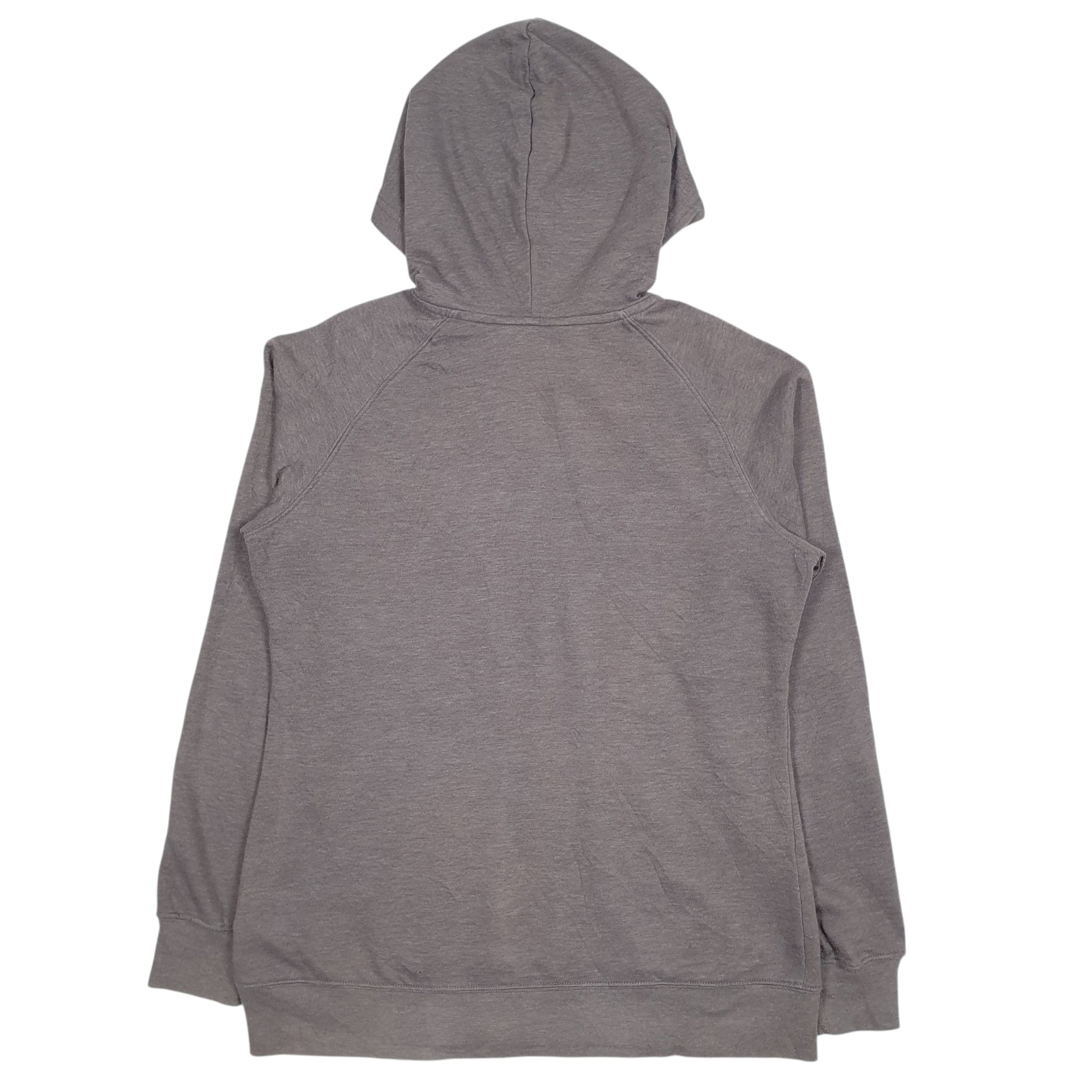 Womens Grey The North Face Spellout Hoodie Jumper