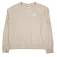 Mens Beige Nike  Crewneck Jumper