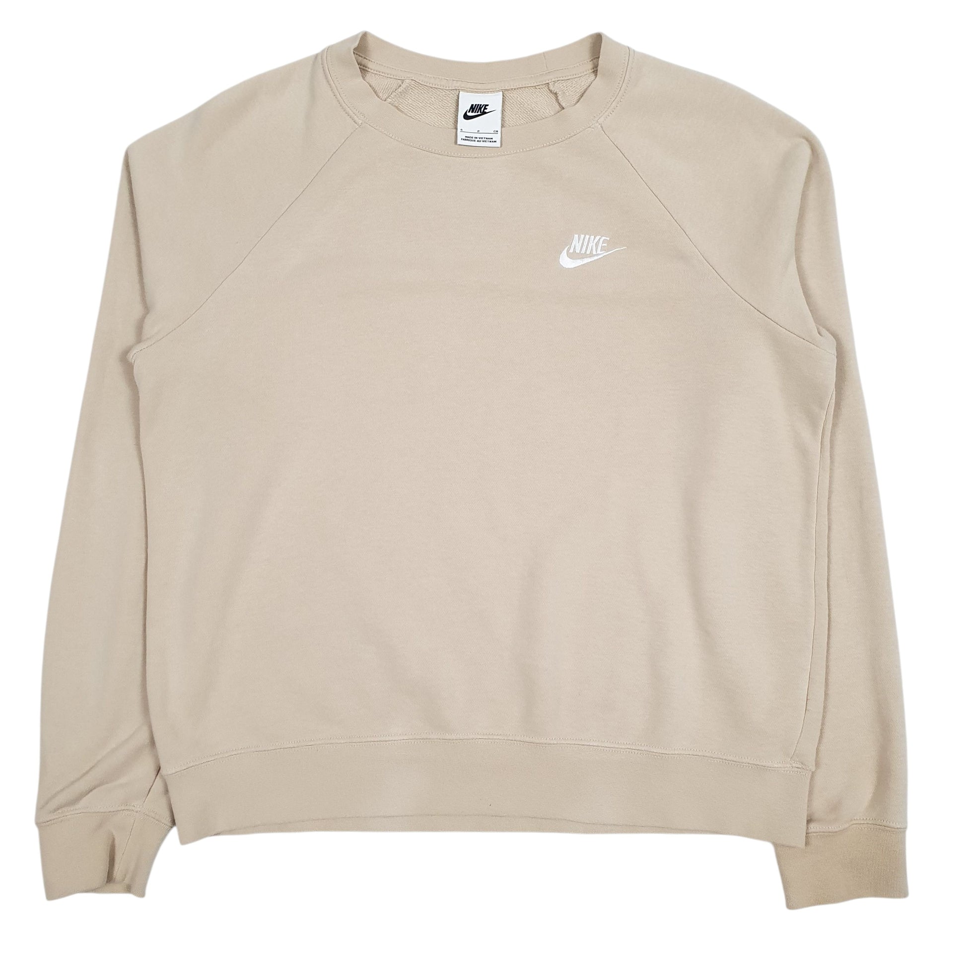 Mens Beige Nike  Crewneck Jumper
