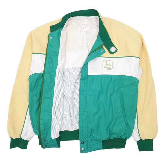 Mens Green Avon Vintage 80s 90s John Deere  Coat