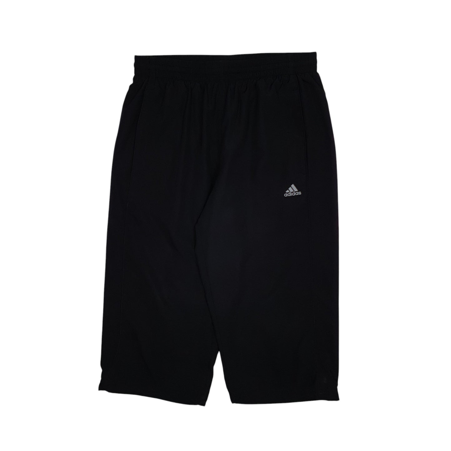 Mens Black Adidas Long Sport Shorts