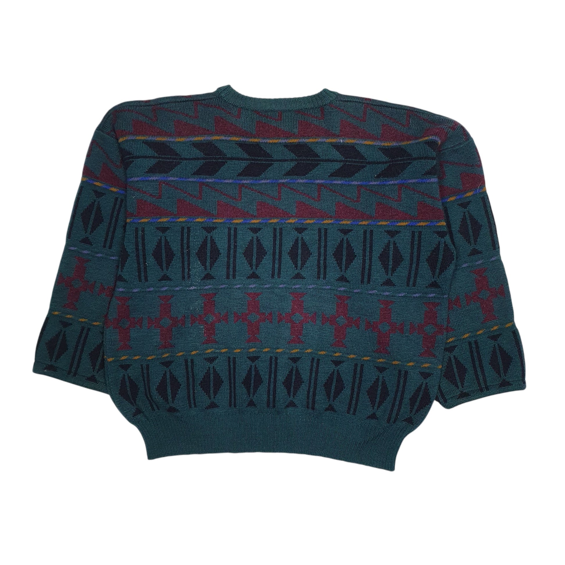 Mens Green Blainroe of Ireland  Crewneck Jumper