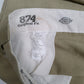 Mens Beige Dickies 874 Original Fit Workwear  Trousers
