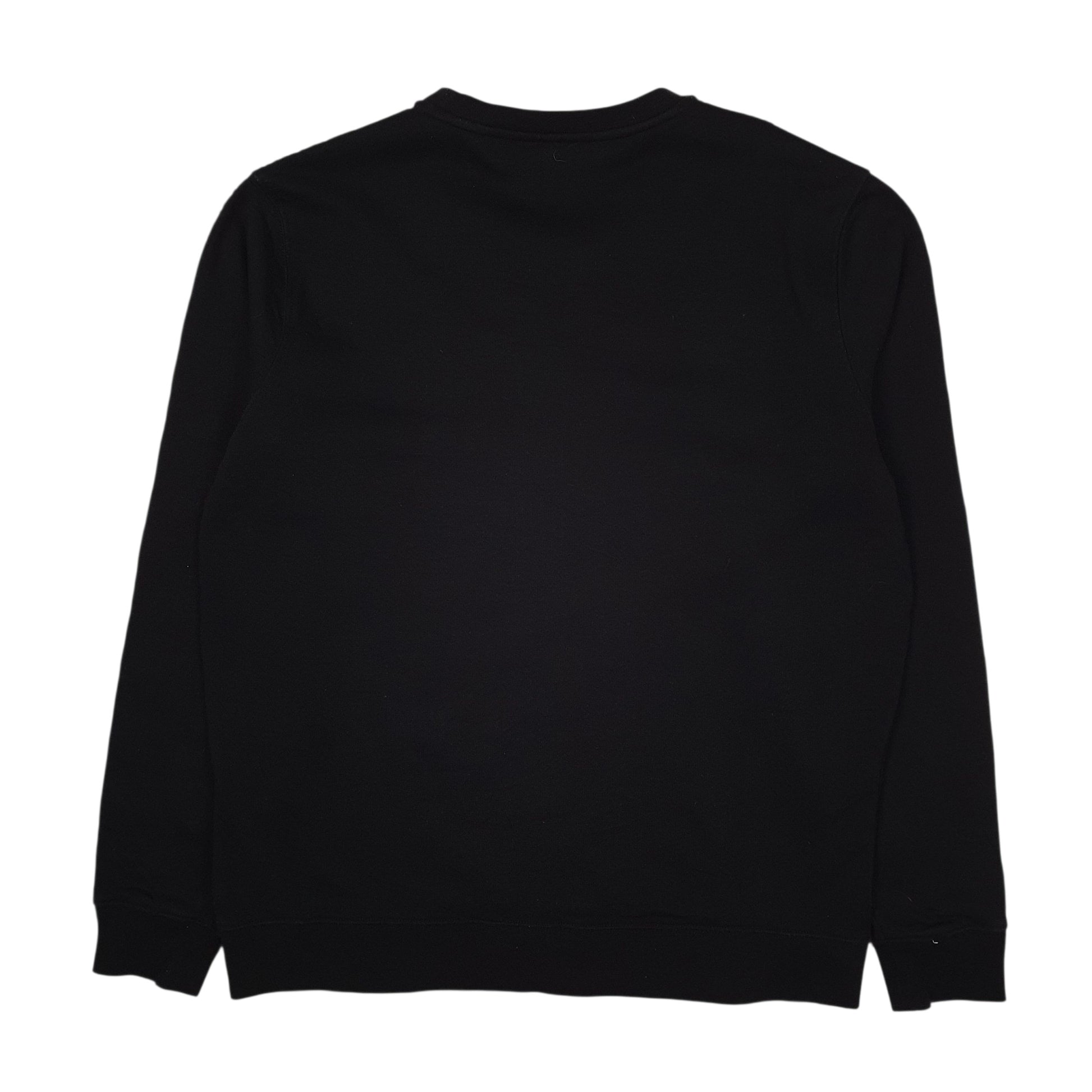 Mens Black Fila  Crewneck Jumper