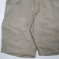 Mens Beige Carhartt   Shorts