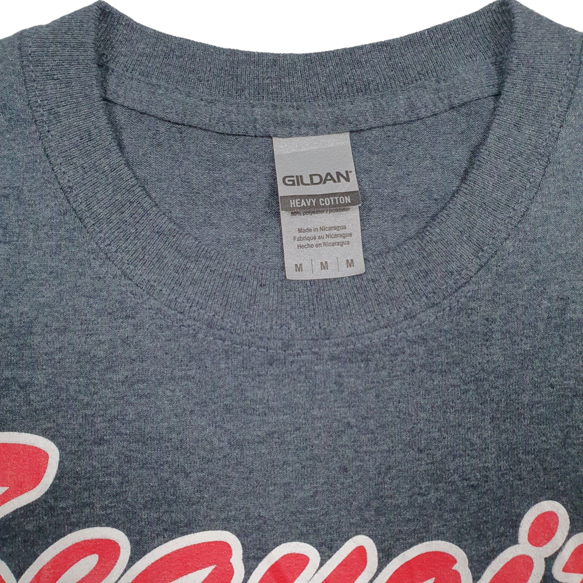 Mens Blue Gildan   T Shirt