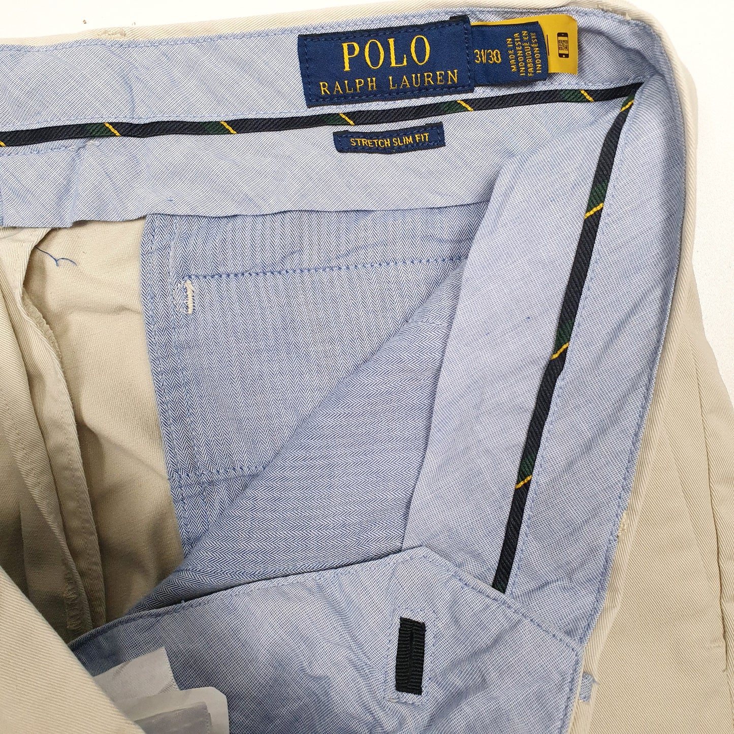 Mens Beige Polo Ralph Lauren   Trousers