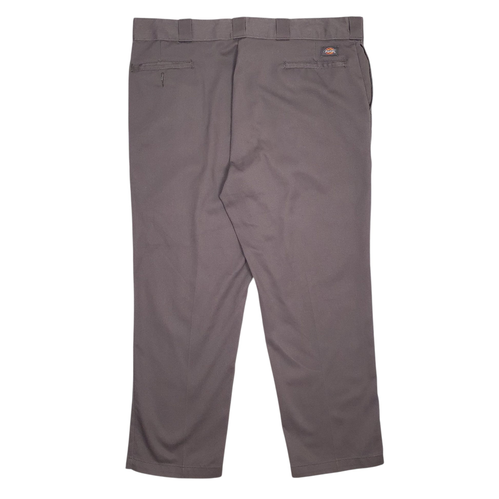 Mens Grey Dickies 874 Workwear  Trousers
