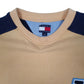 Mens Yellow Tommy Hilfiger Vintage 2000s Crewneck Jumper