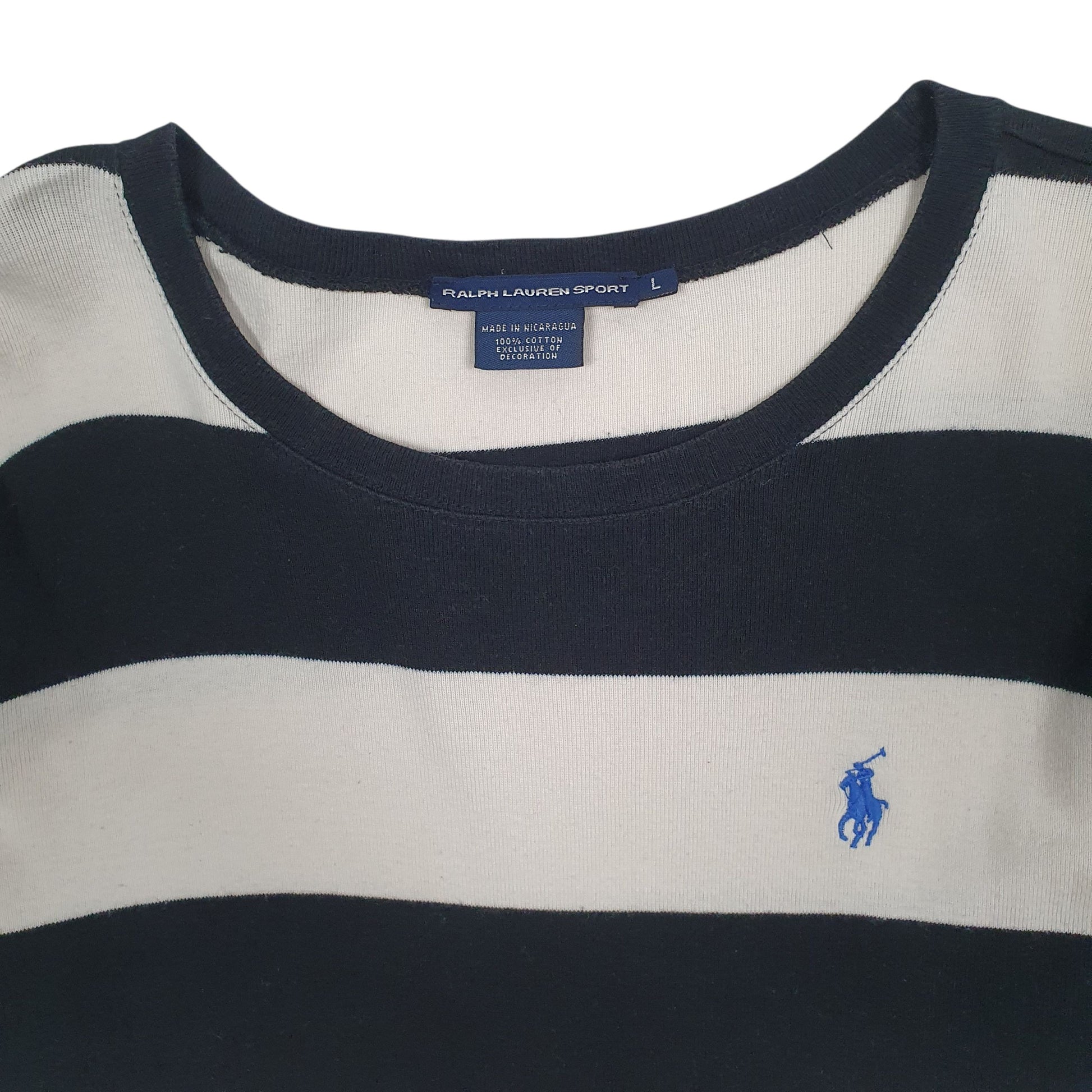 Womens White Ralph Lauren Lightweight Crewneck Jumper