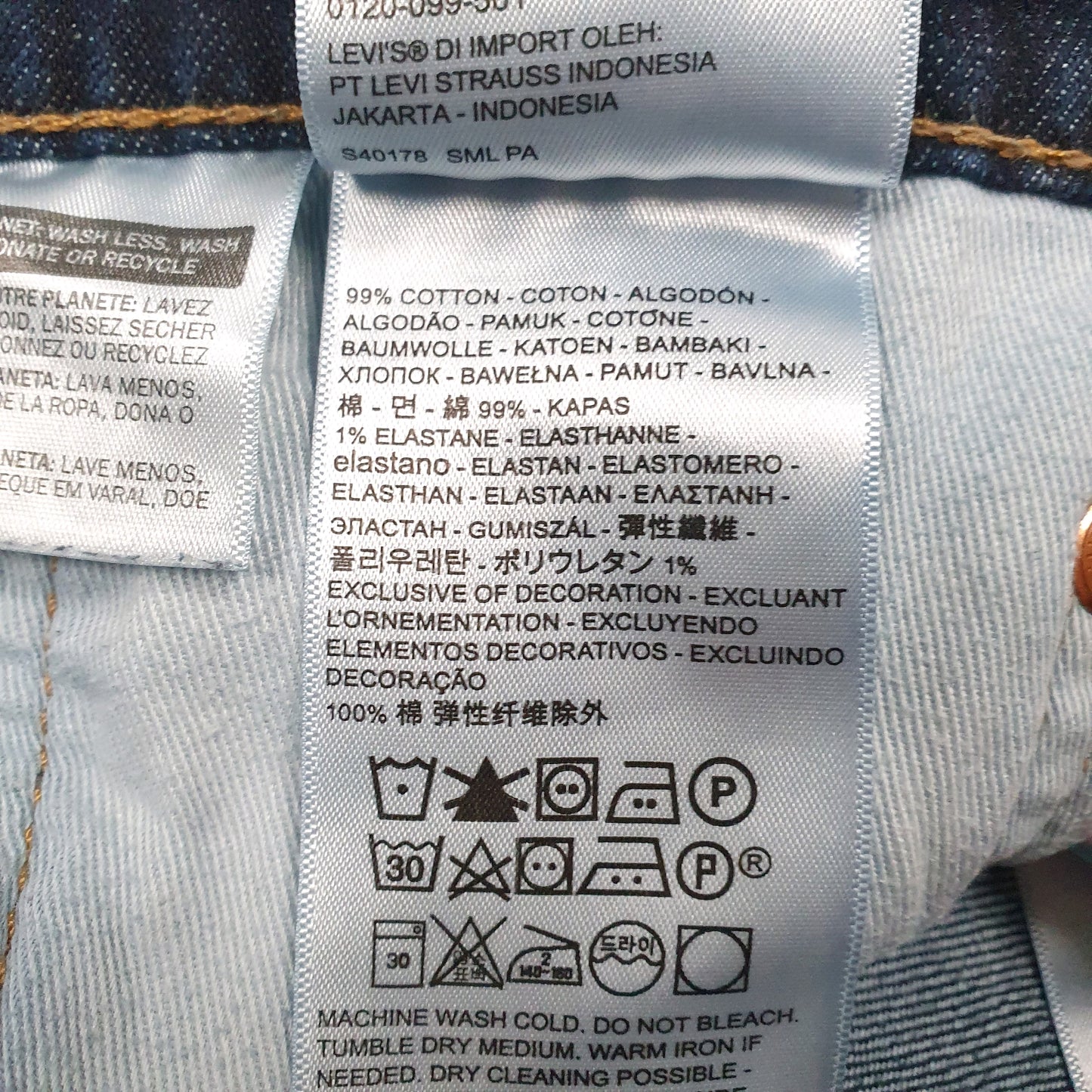 Mens Blue Levis   Jeans