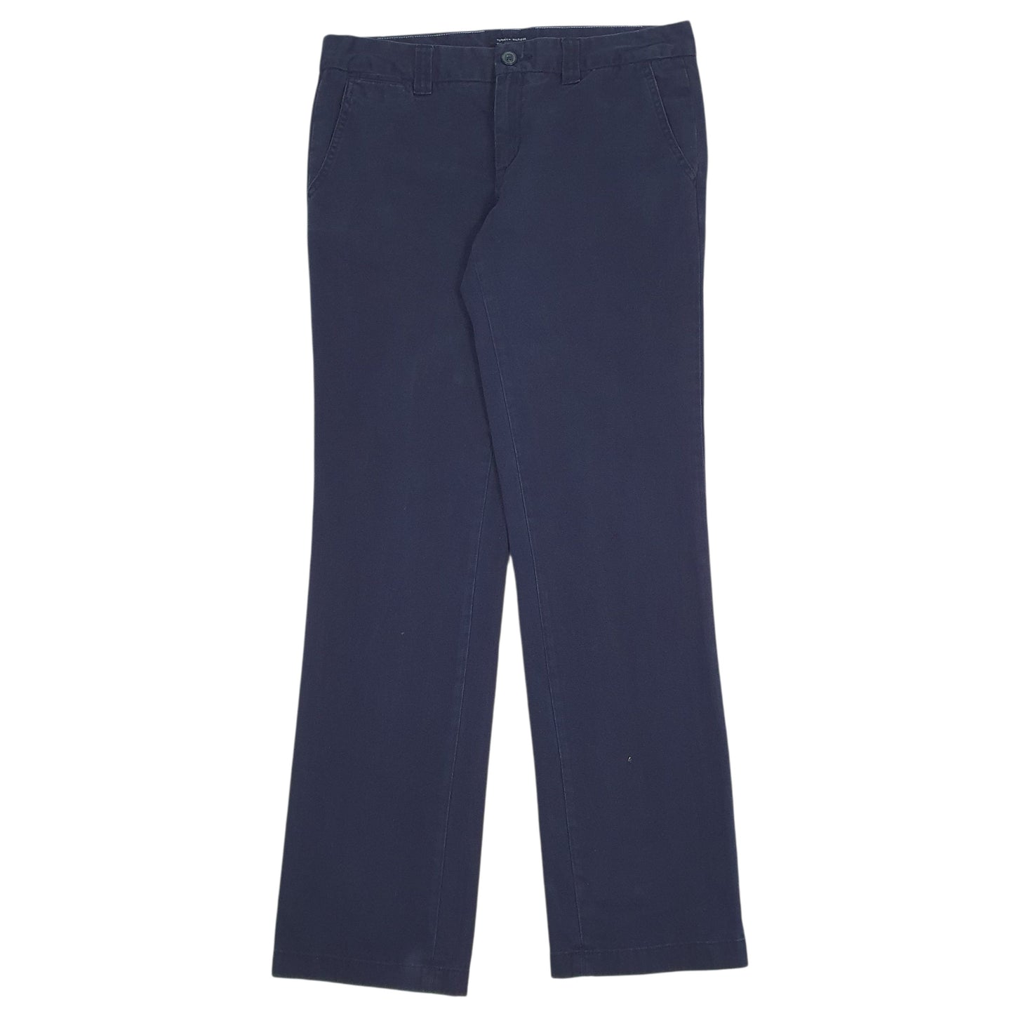 Womens Navy Tommy Hilfiger  Chino Trousers