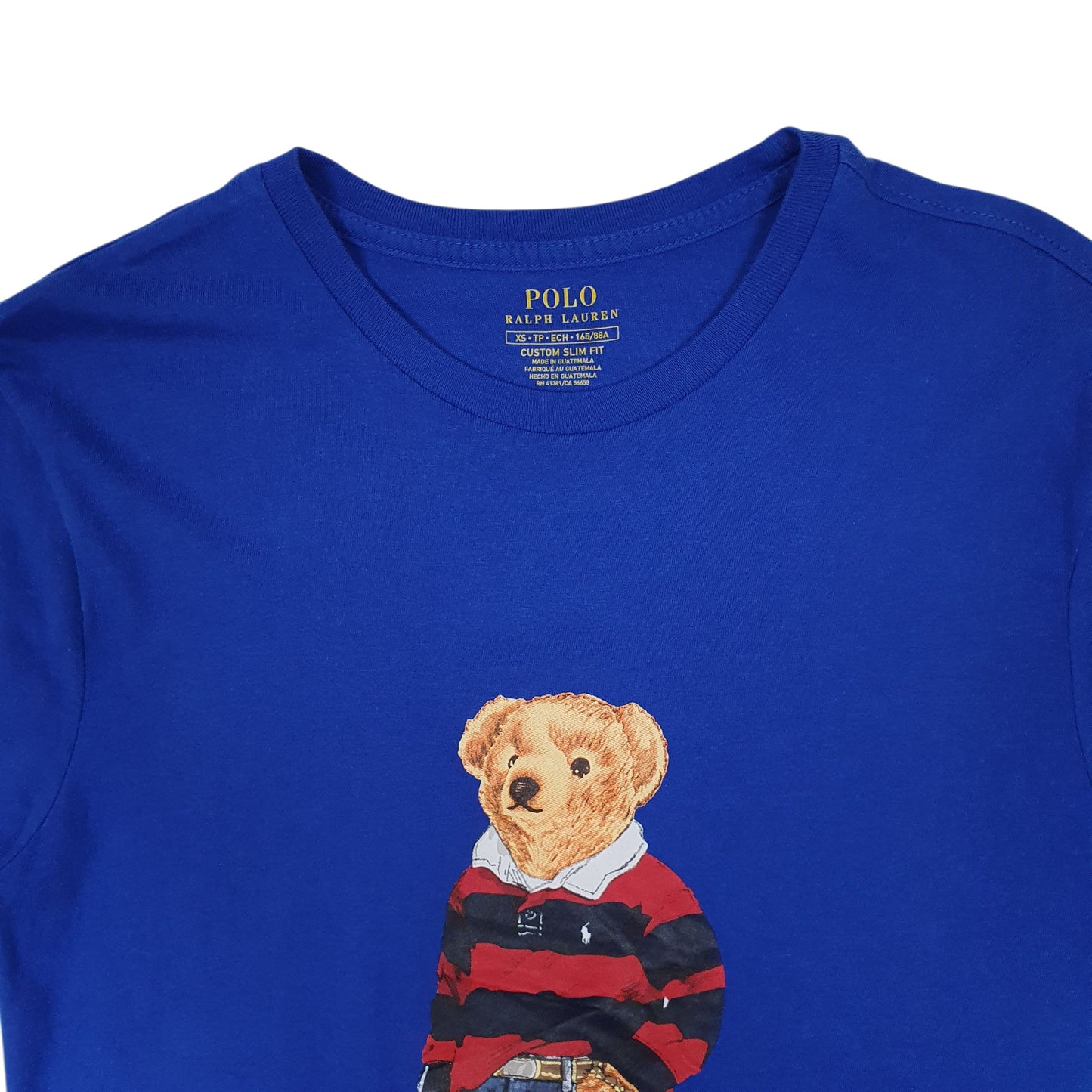 Mens Blue Polo Ralph Lauren Polo Bear  T Shirt