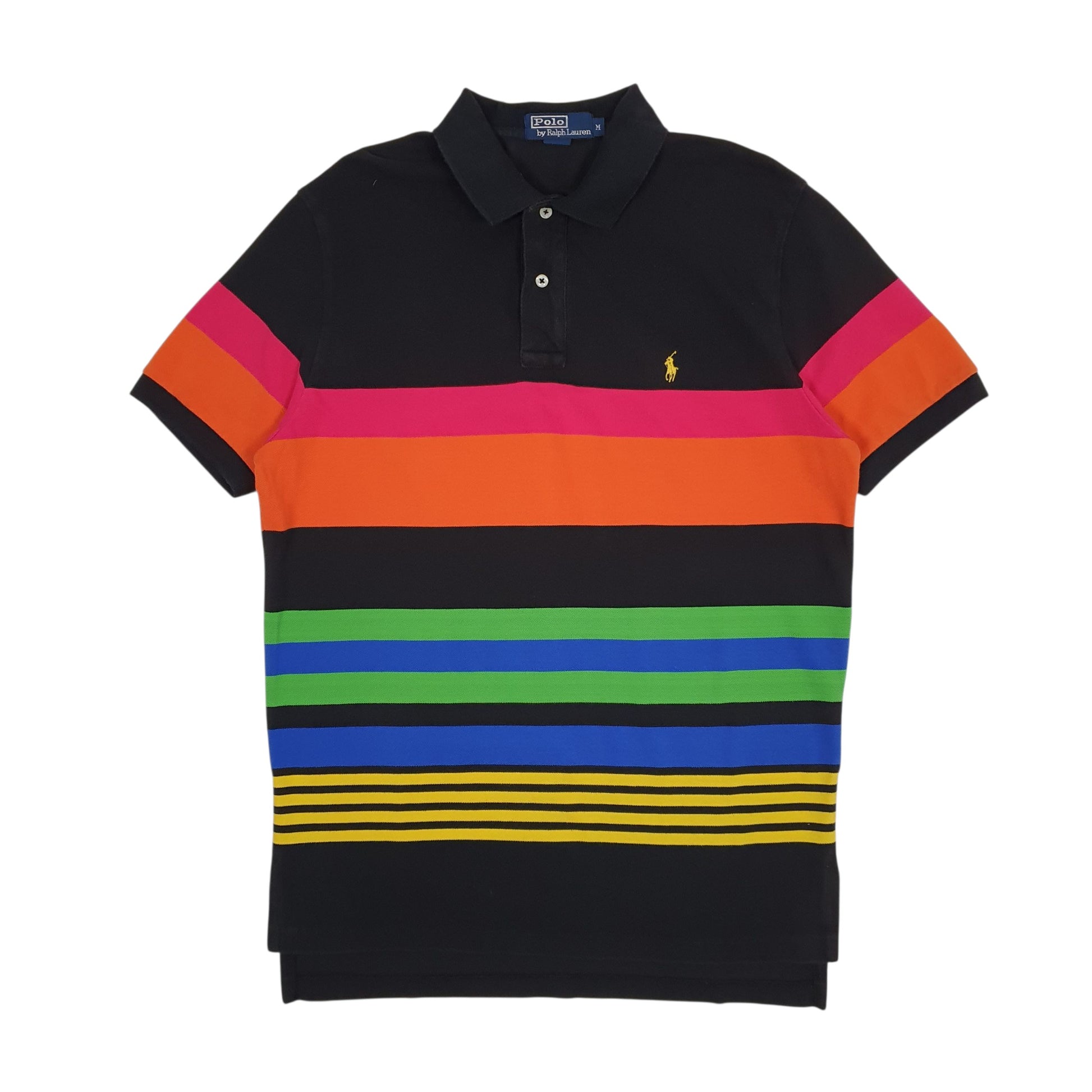 Mens Black Polo Ralph Lauren  Short Sleeve Polo Shirt