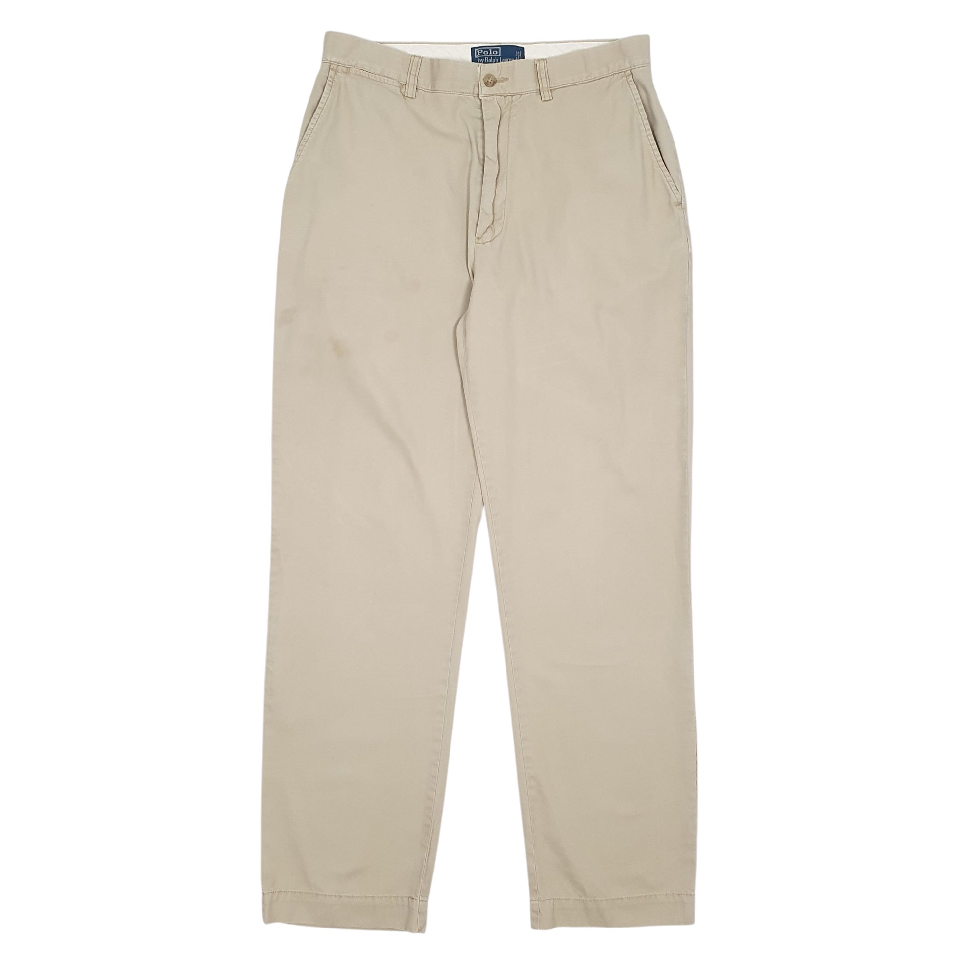 Mens Beige Polo Ralph Lauren Prospect Pant Chino Trousers