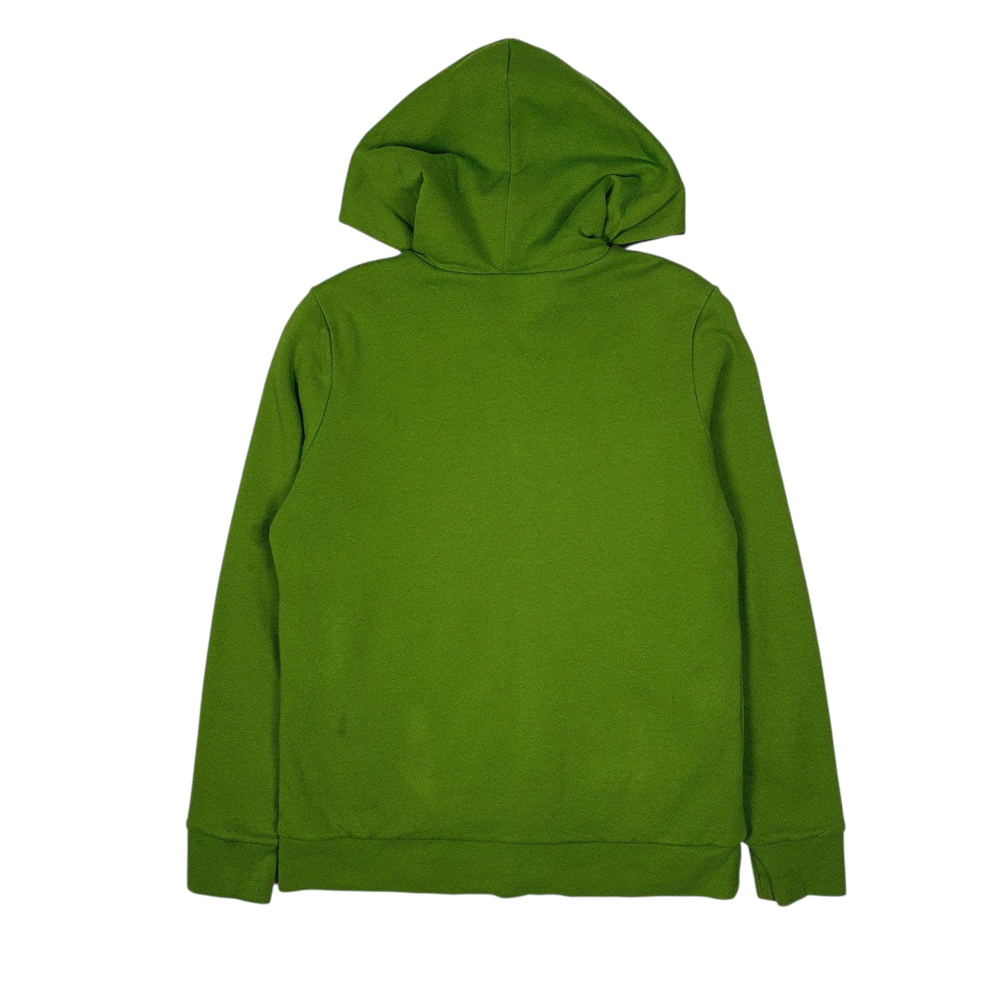 Womens Green The North Face Reversible Fluffy Sherpa Lined Hoodie Full Zip Jumper