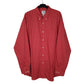 Mens Red L.L.Bean  Long Sleeve Shirt