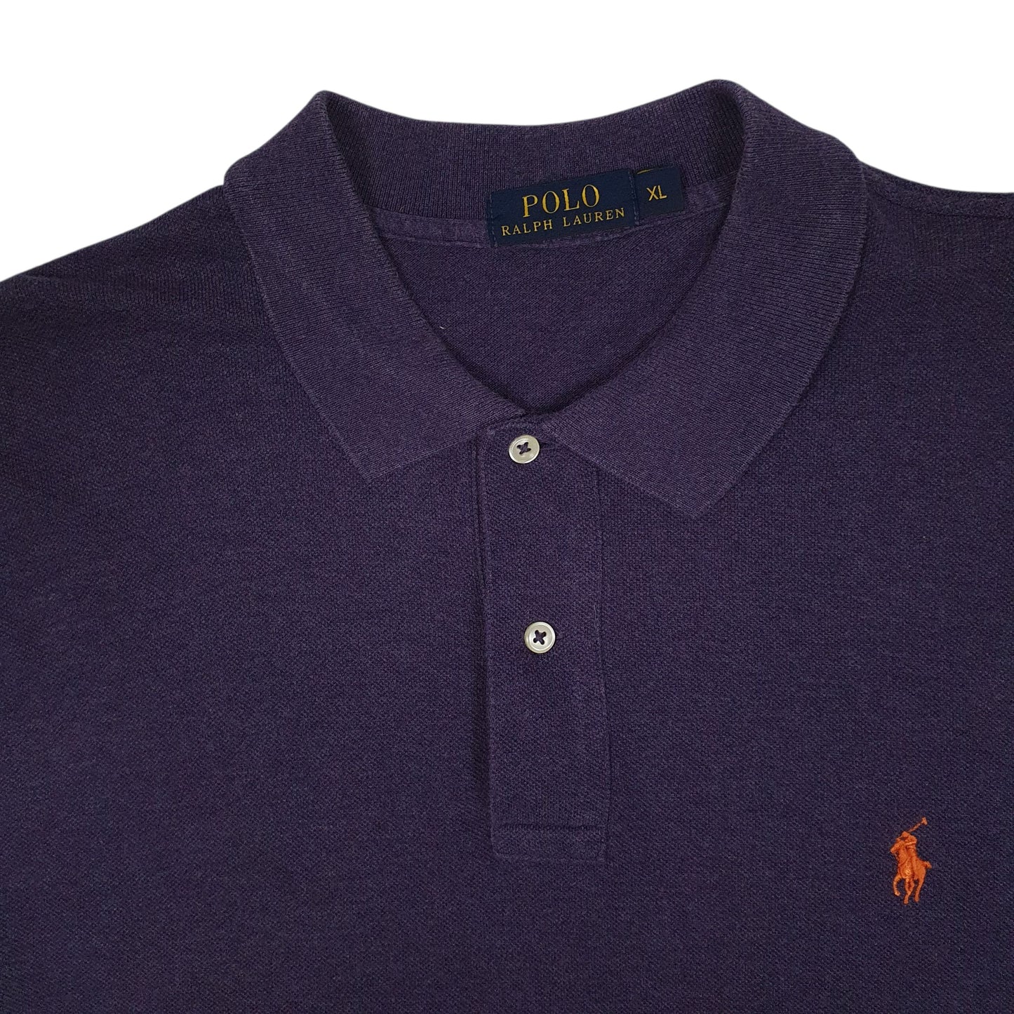 Mens Purple Polo Ralph Lauren  Full Zip Polo Shirt