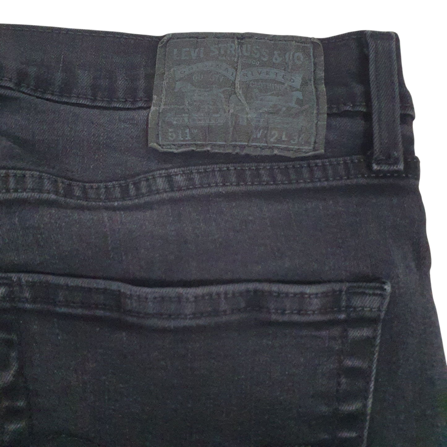 Mens Black Levis   Jeans