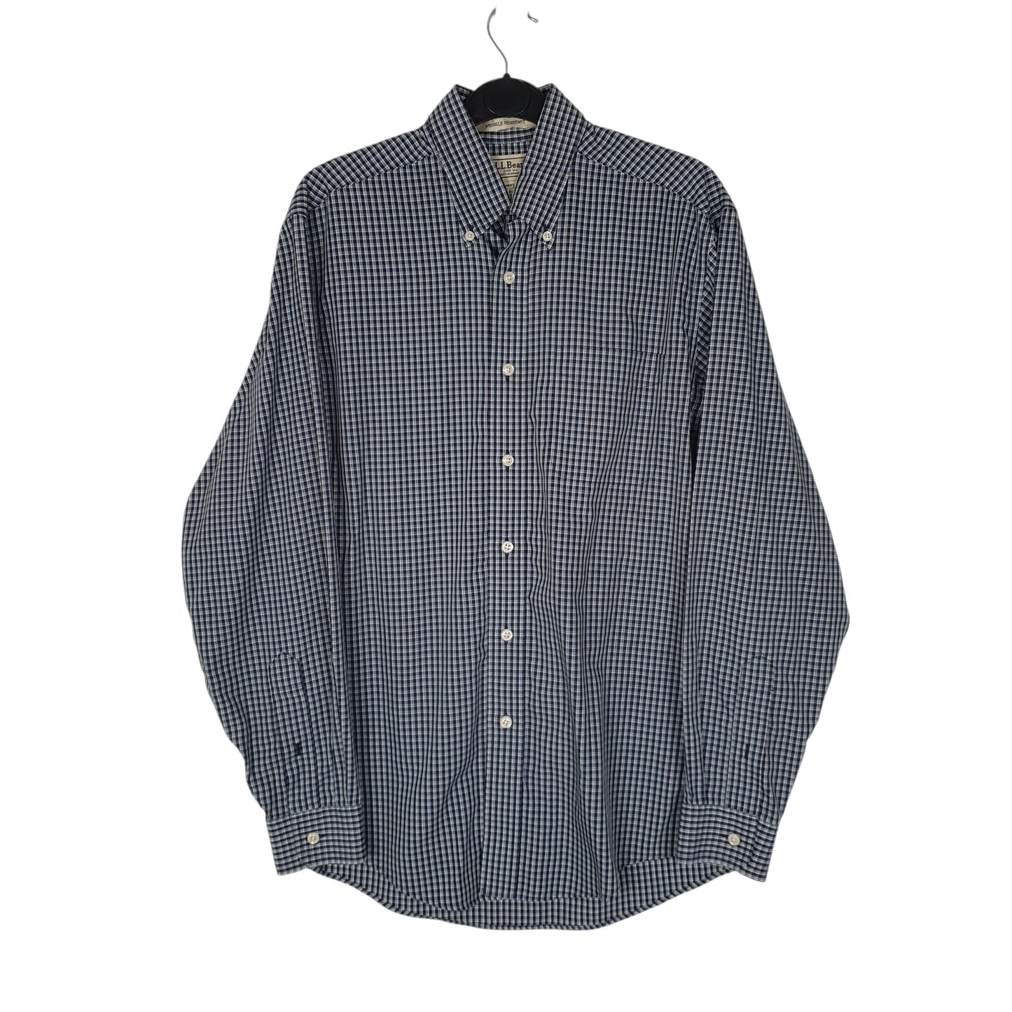 Mens Navy L.L.Bean  Long Sleeve Shirt
