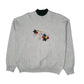 Mens Grey Fruit Of The Loom Vintage 90s Crewneck Jumper