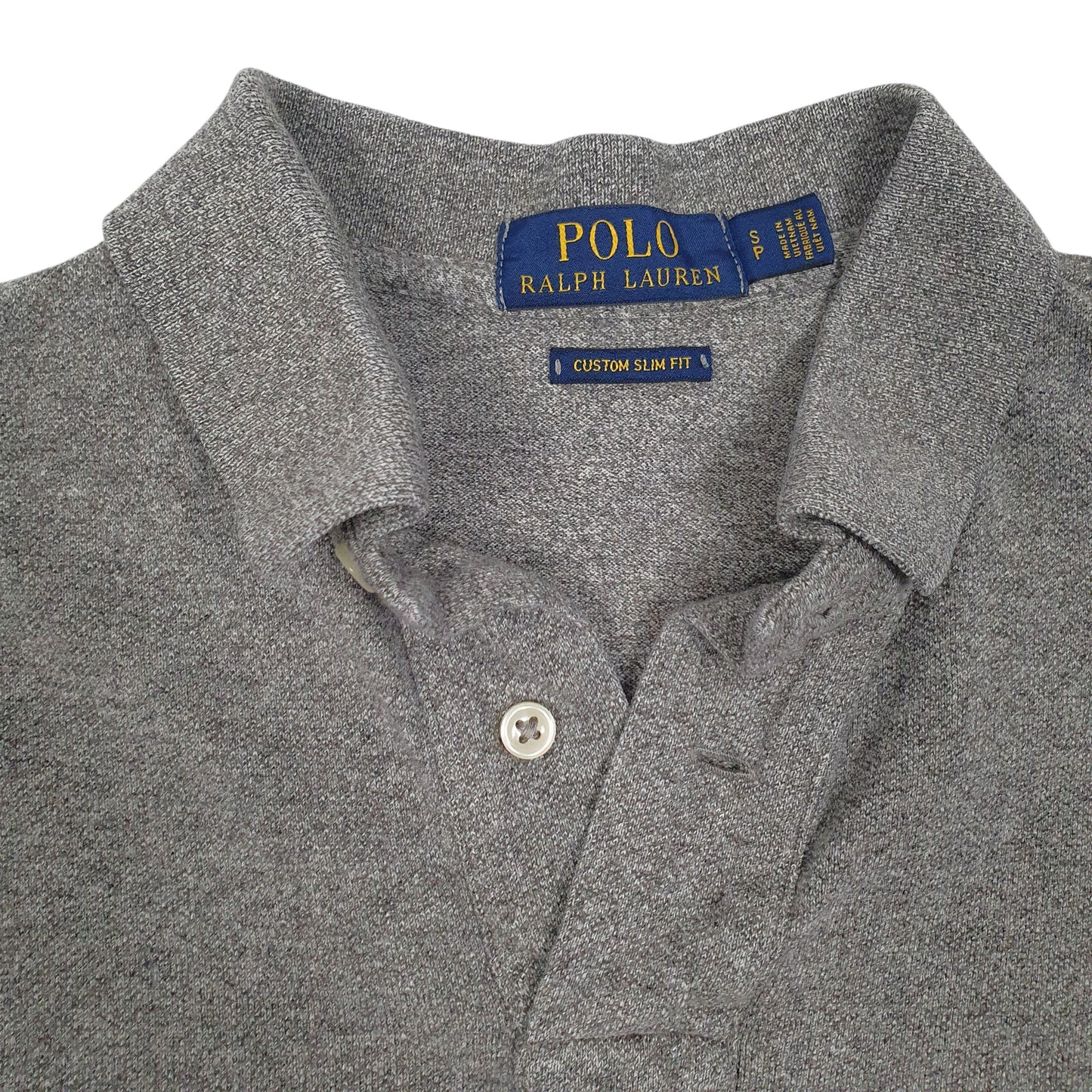 Mens Grey Polo Ralph Lauren   Polo Shirt