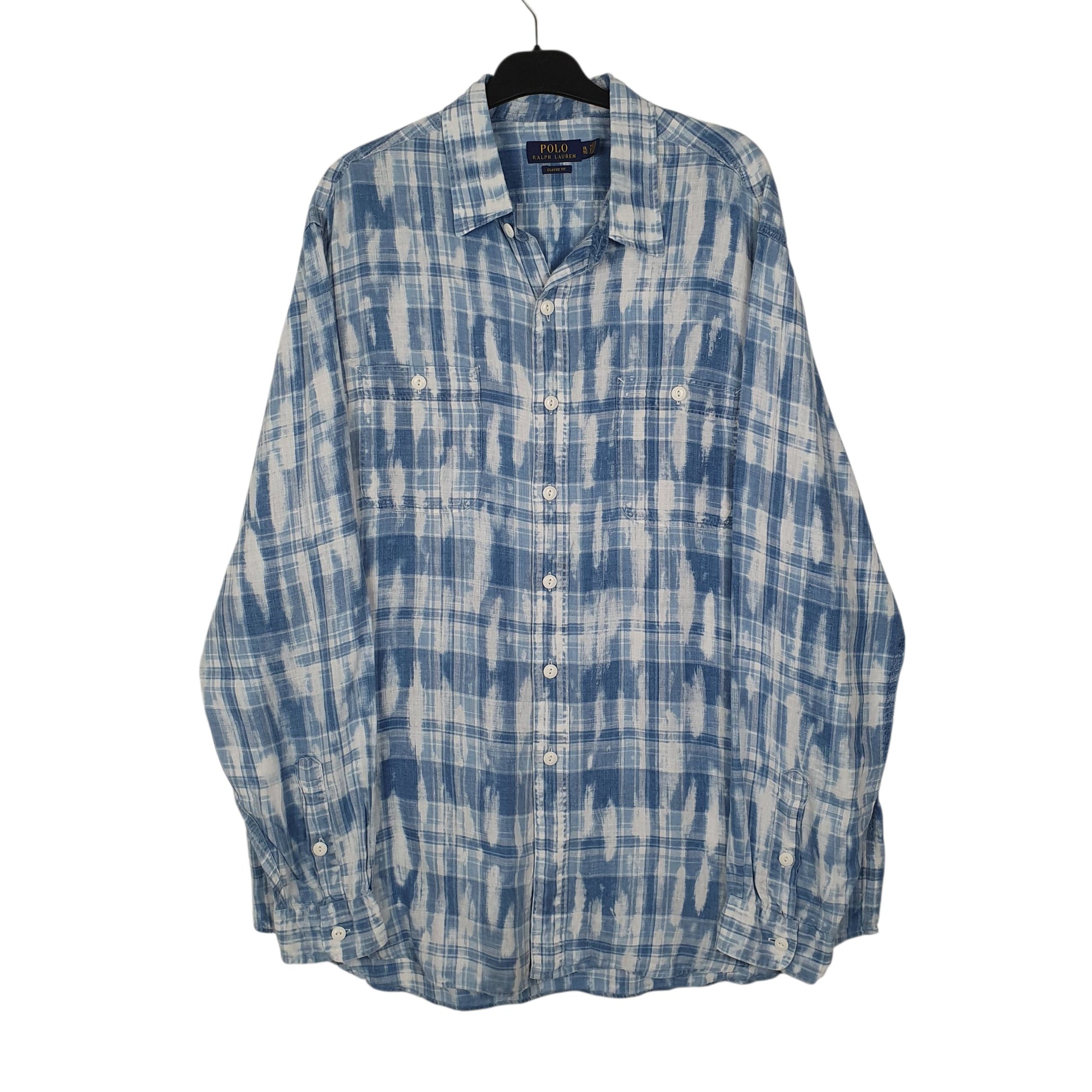 Mens Blue Polo Ralph Lauren  Long Sleeve Shirt