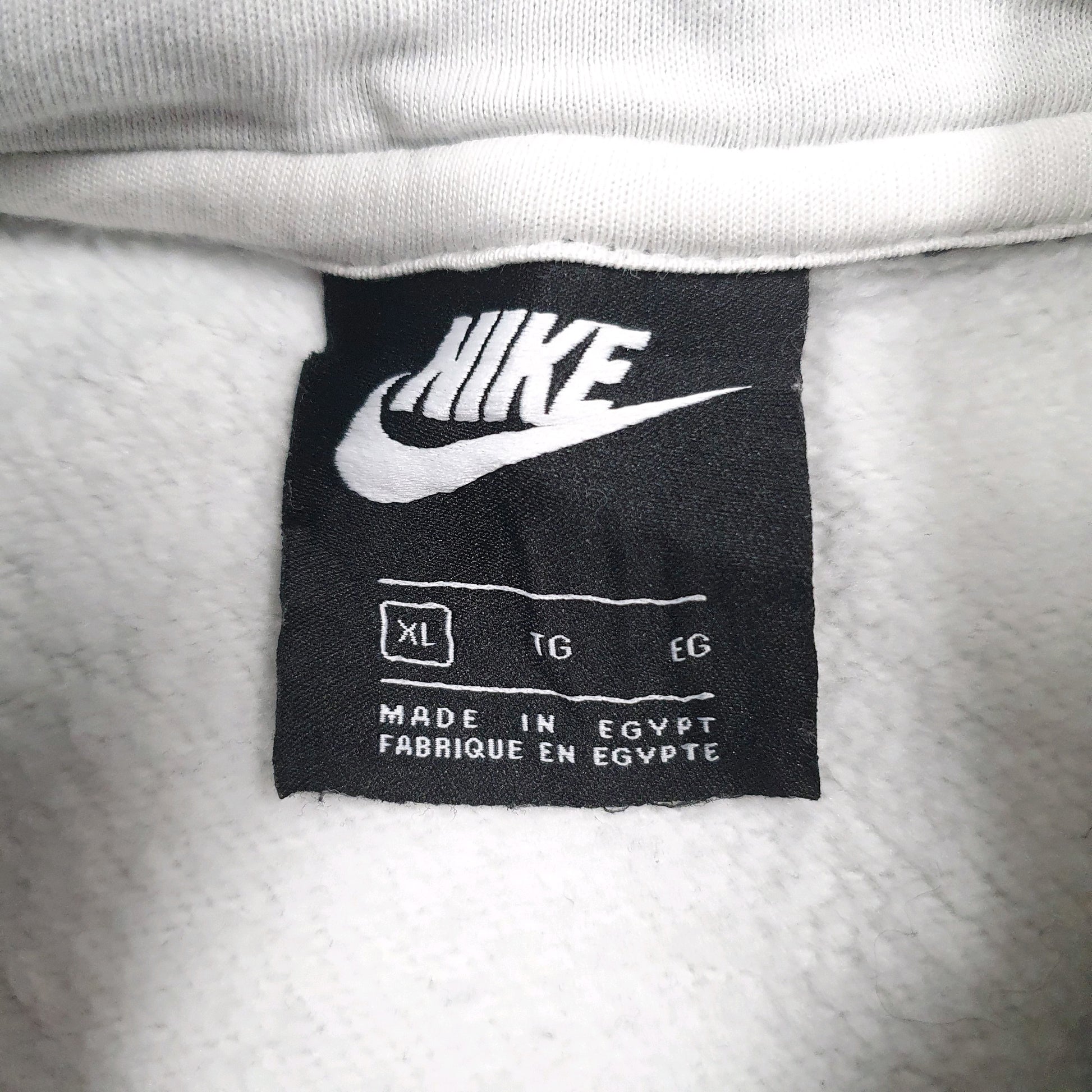 Mens White Nike  Hoodie Jumper