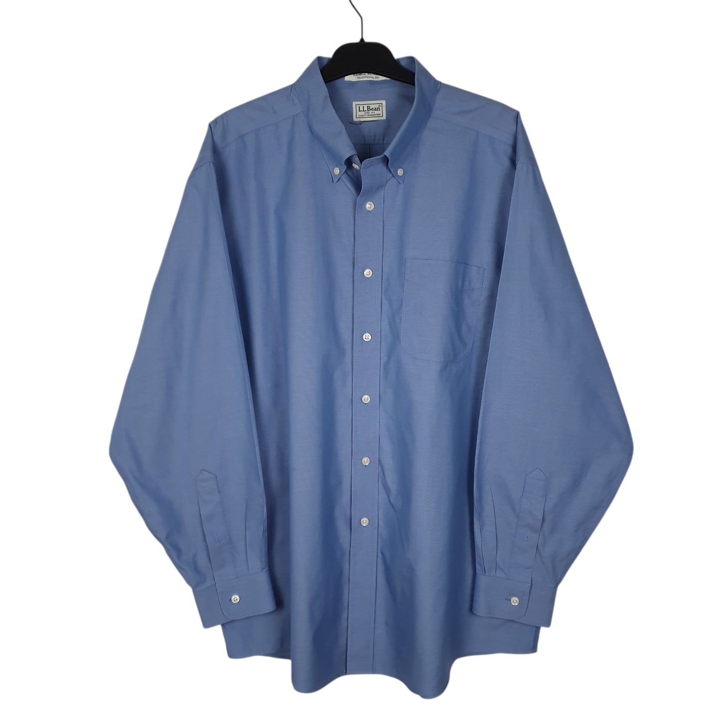 Mens Blue L.L.Bean  Long Sleeve Shirt