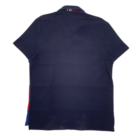 Mens Blue Tommy Hilfiger   Polo Shirt