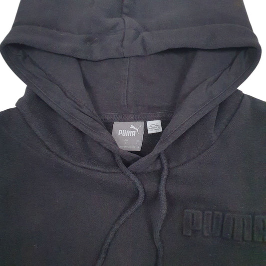 Mens Black Puma  Hoodie Jumper