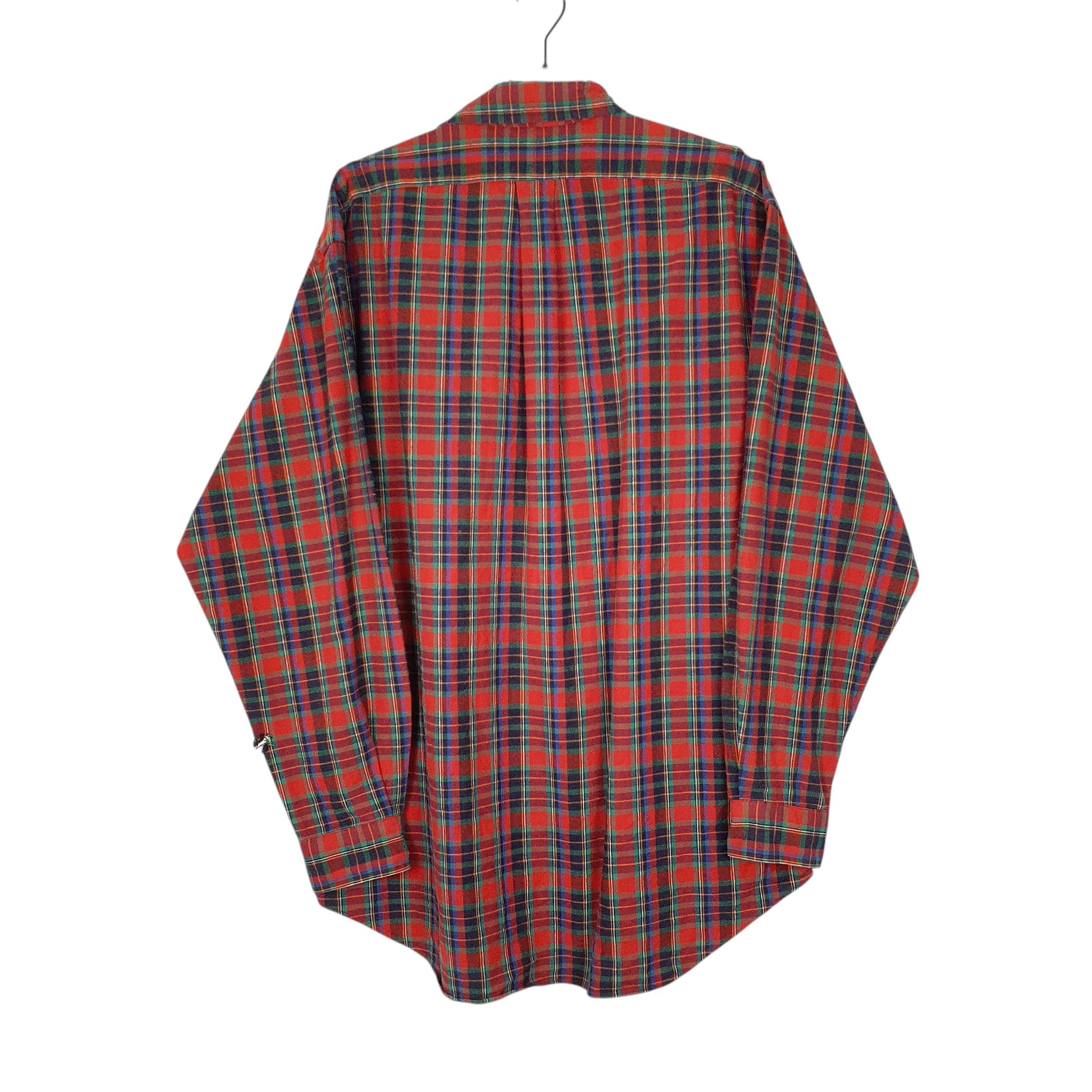 Mens Red Ralph Lauren Plaid  Shirt