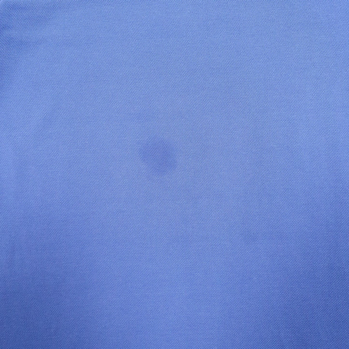 Mens Blue Polo Ralph Lauren Custom Slim Fit  Polo Shirt