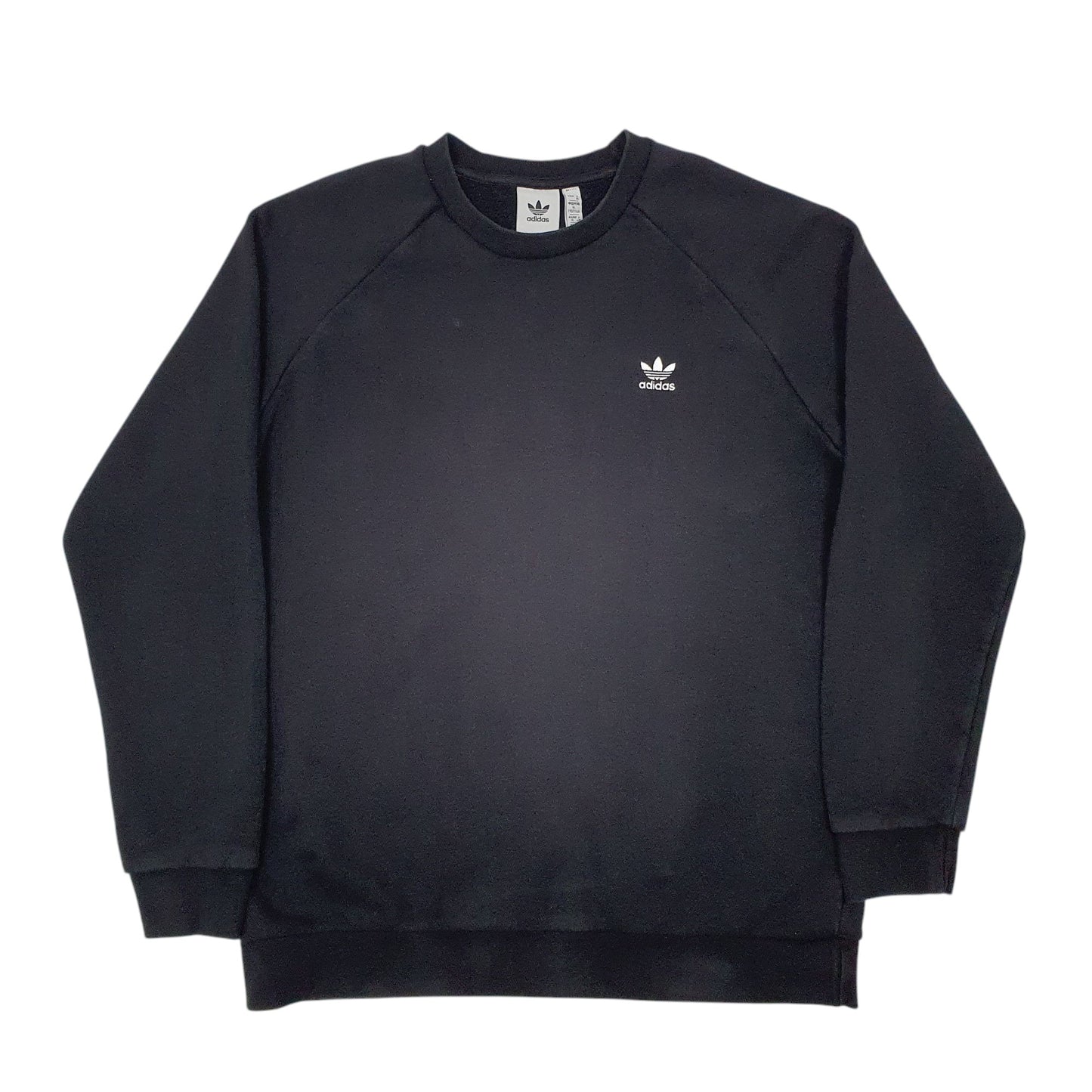 Mens Black Adidas  Crewneck Jumper