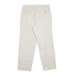 Mens Cream Polo Ralph Lauren Andrew Pant Pleated 90s  Trousers
