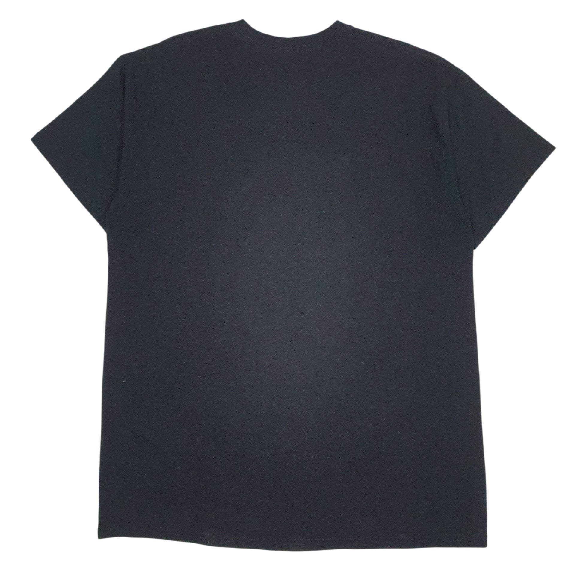Mens Black Gildan   T Shirt