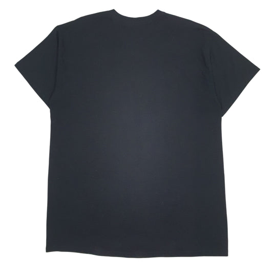 Mens Black Gildan   T Shirt