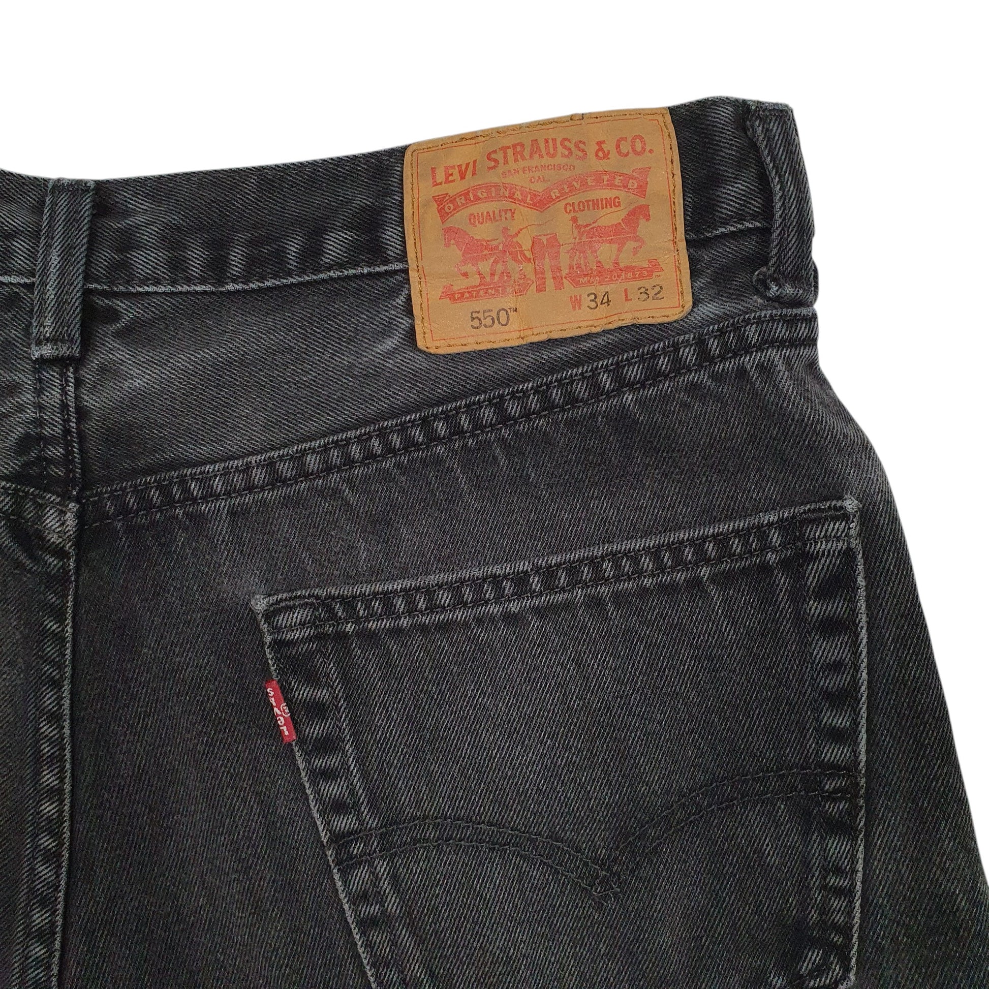 Womens Grey Levis Cut Offs  Shorts