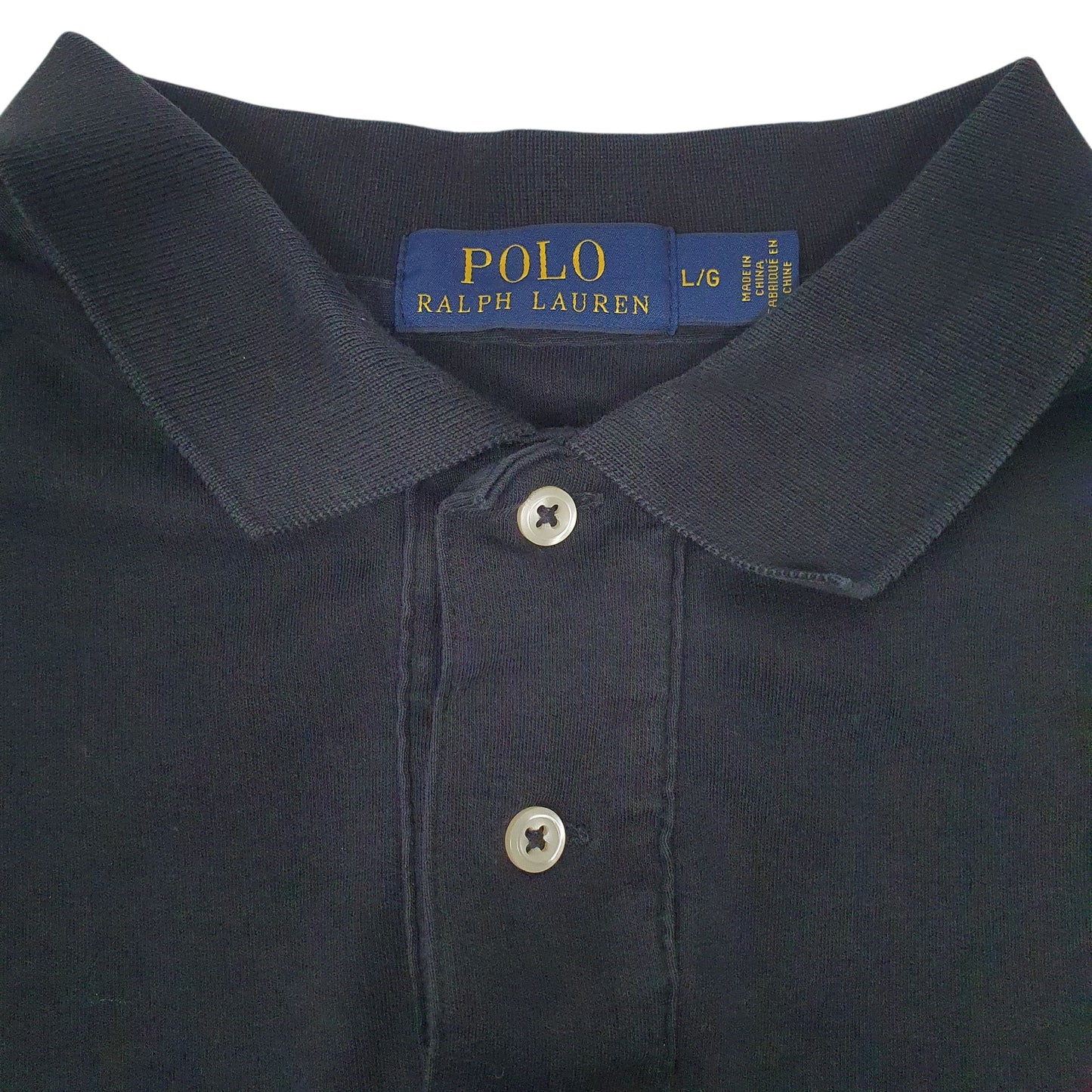 Mens Black Polo Ralph Lauren   Polo Shirt