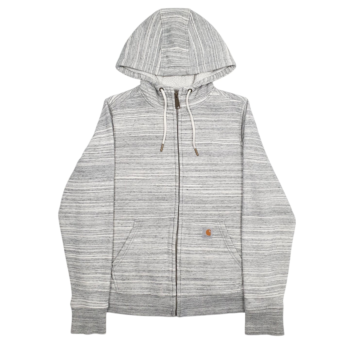 Womens Grey Carhartt  Full Zip Jumper