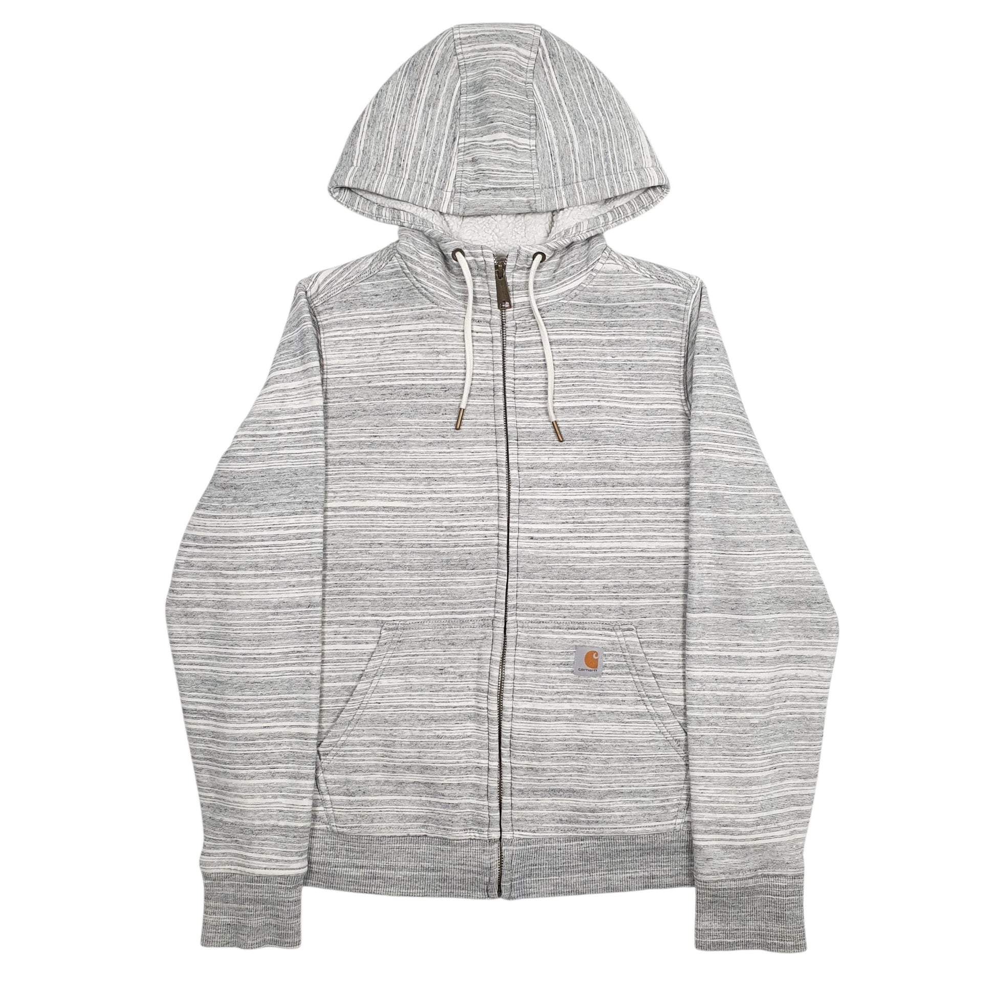 Womens Grey Carhartt  Full Zip Jumper