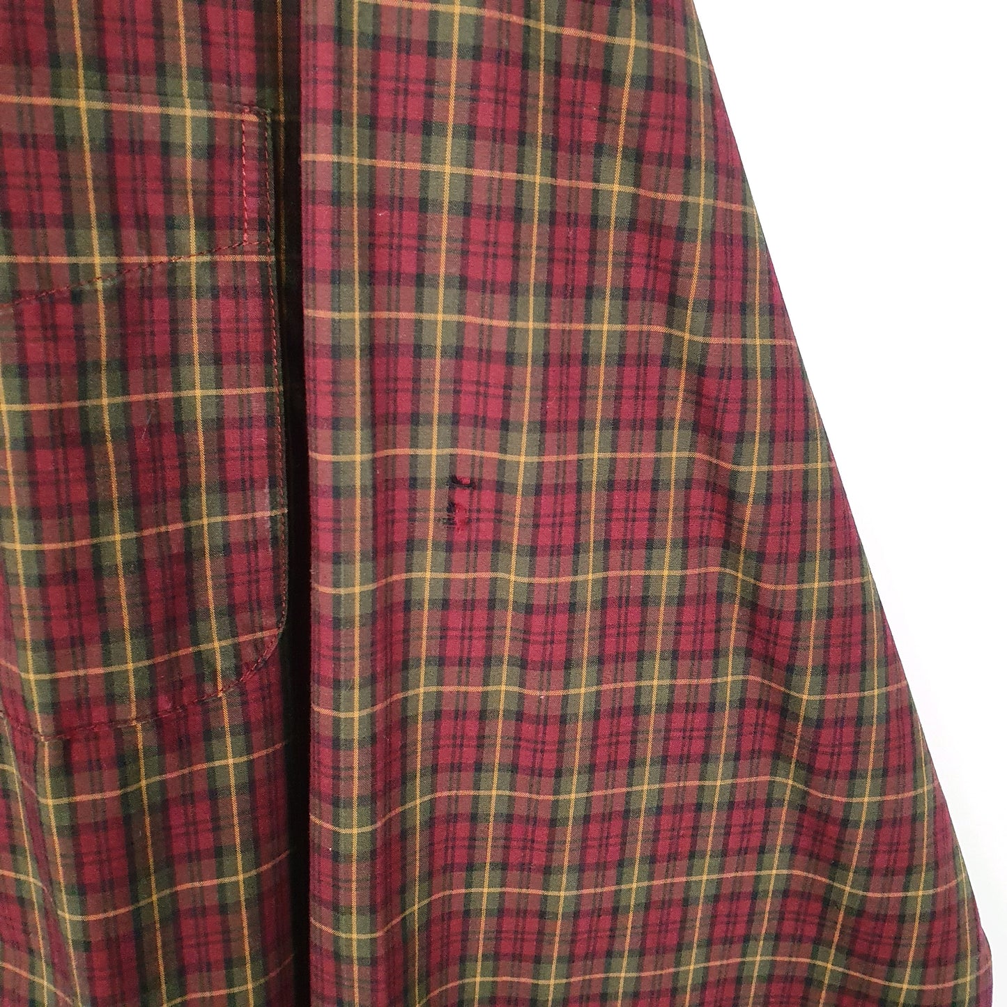 Mens Burgundy L.L.Bean   Shirt