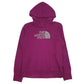 Womens Purple The North Face Spellout Hoodie Jumper