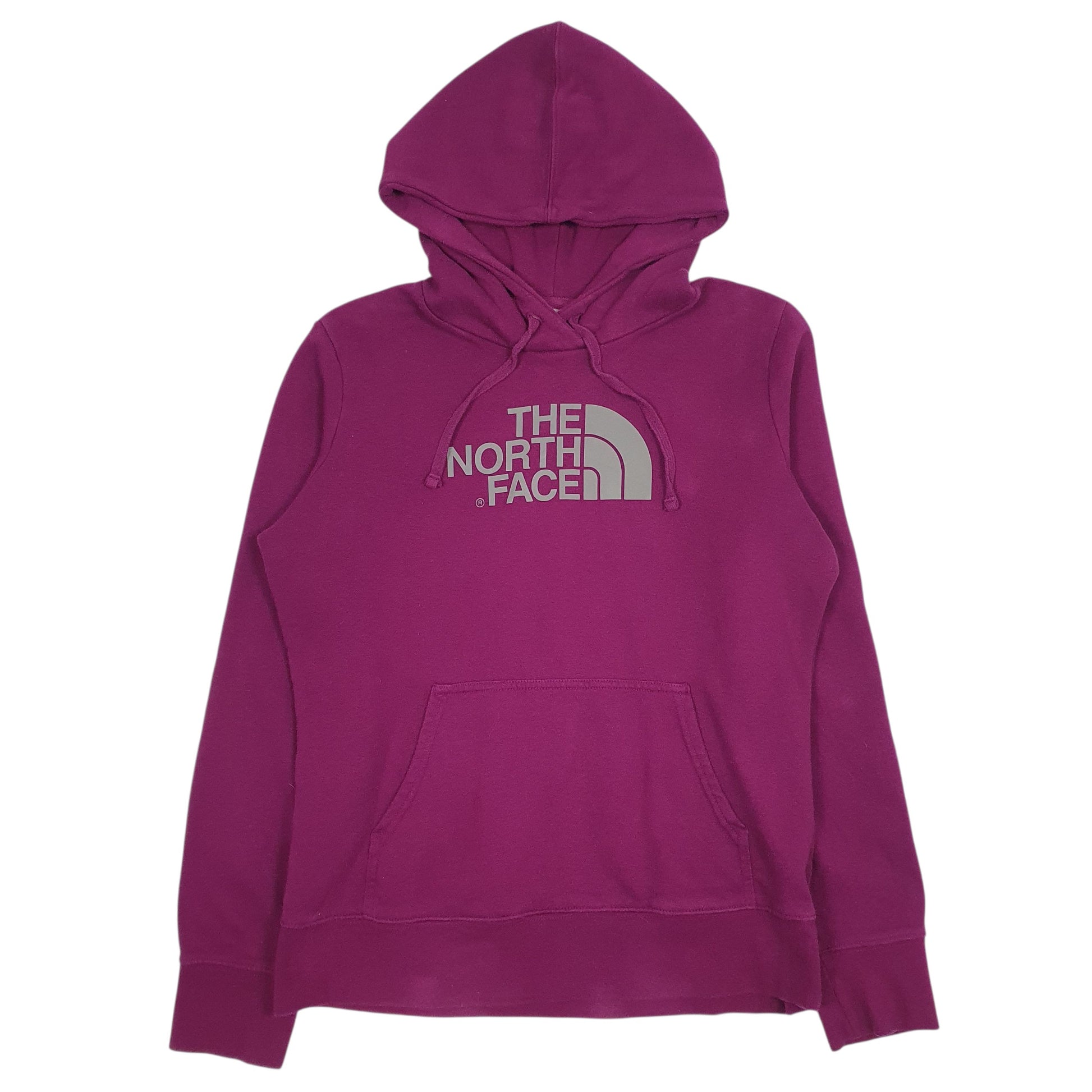 Womens Purple The North Face Spellout Hoodie Jumper