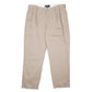 Mens Beige Polo Ralph Lauren Hammond Pant 90s Pleated Chino Trousers
