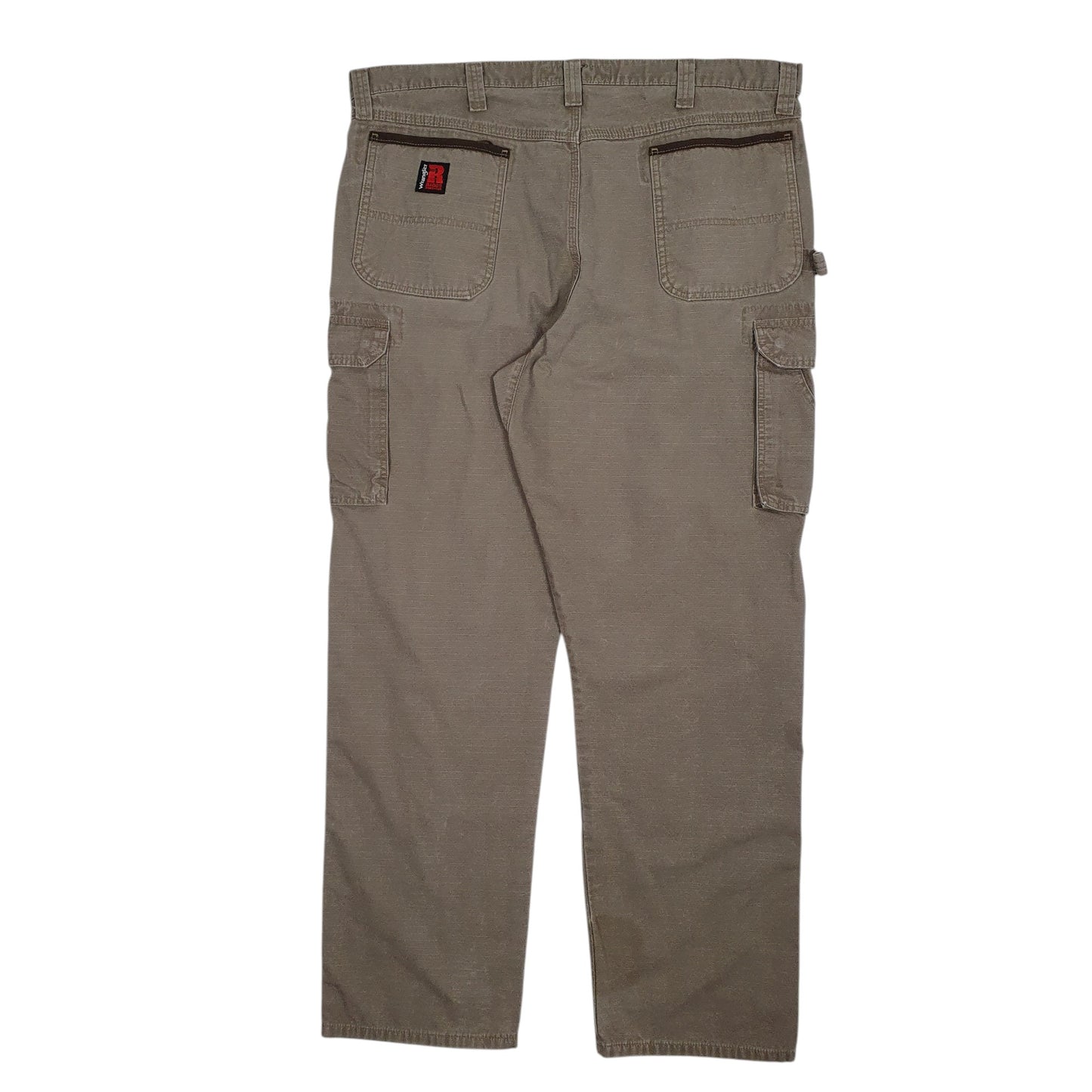 Mens Brown Wrangler Riggs Workwear  Trousers