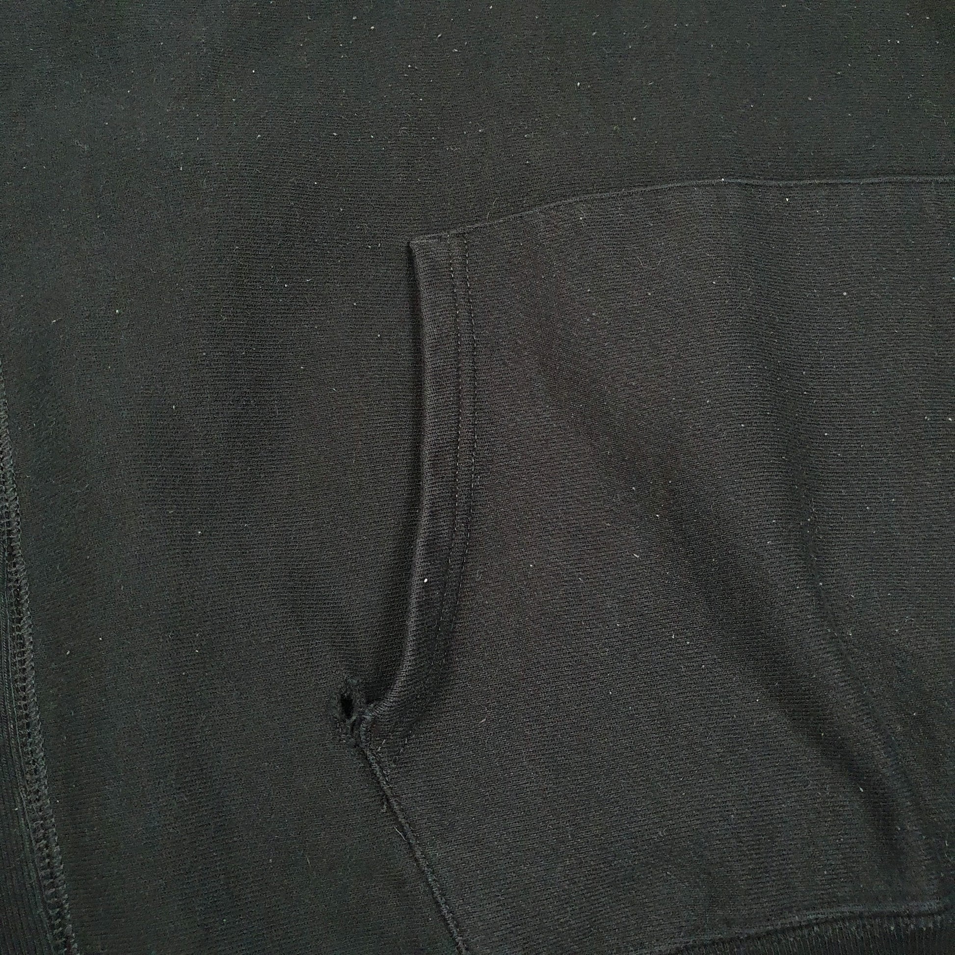 Mens Black Champion Reverse Weave Hoodie Jumper